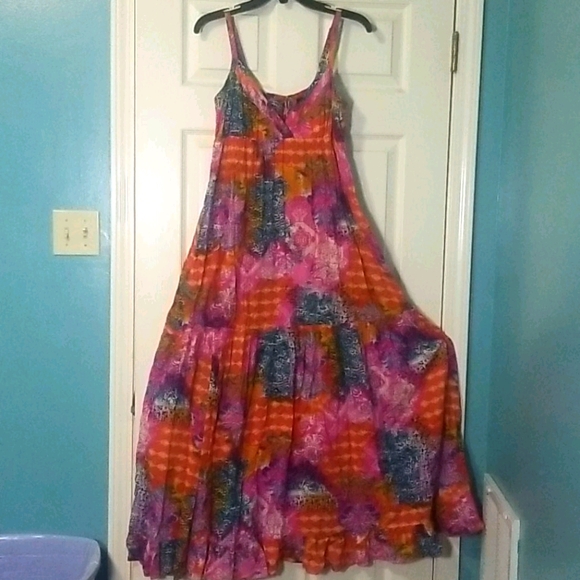 Rue21 Dresses & Skirts - Colorful rainbow boho maxi dress